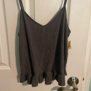 Gray tank top